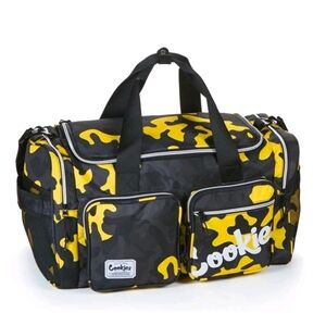 Cookies Yellow Camo Heritage Duffle Bag Smell Proof Duffel